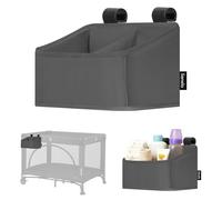 lionelo Organizer per Letto Bambini Sidepocket Small, Organizer Appendibile per Lettino, Fasciatoio, Pannolini, Salviette, Cameretta, 26x12x15 cm