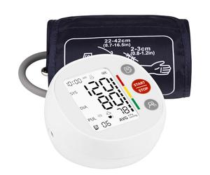 LIONELO Pulso Misuratore di Pressione da Braccio, Dispositivo Medico | Certificato, Rilevamento Aritmia, Indicatore WHO a Colori, Bracciale XL 22-42 cm, Memoria 120 Misurazioni per 2 Utenti