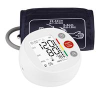 Lionelo Pulso Misuratore Pressione da Braccio, Dispositivo Medico Certificato, Rilevamento Aritmia, Indicatore WHO a Colori, Bracciale XL 22-42 cm, Memoria 120 Misurazioni, 2 Utenti