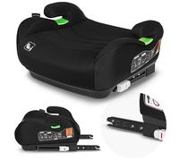 Lionelo LUUK FIX Seggiolino rialzo auto per bambini 22-36kg 125-150cm con ISOFIX e l'ultimissimo i-Size Standard R129, Rivestimento traspirante e lavabile, Schiuma adattiva, Car Booster con Braccioli