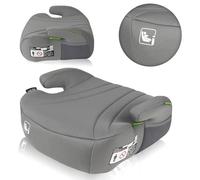 Lionelo LUUK I-Size Seggiolino rialzo auto per bambini 22-36kg 125-150cm con l'ultimissimo i-Size Standard R129, Rivestimento traspirante e lavabile, Schiuma adattiva, Car Booster con Braccioli