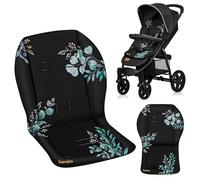 lionelo SEATLINER Materasso universale per passeggino, materiale impermeabile su entrambi i lati, compatibile con la maggior parte dei passeggini, morbido inserto per passeggino