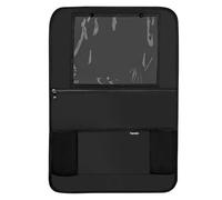 lionelo SEATORGANIZER - Organizzatore universale per seggiolino auto, protezione per schienale impermeabile, organizer per tablet da 13 pollici, 5 tasche, installazione rapida