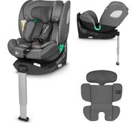 LIONELO BRAAM Seggiolino Auto i-Size 360° per Bambini e Neonati 0-36kg ISOFIX+, Certificato i-Size R129 l'Ultimo Standard, Montaggio Avanti e Retro, 14 Livelli di Regolazione, Protezione Laterale