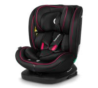 Lionelo Seggiolino Auto 0-36 Kg Isofix / 0M - 12 Anni / 40-150 cm / Gruppo 1-2-3 / Girevole 360 colore Rosa - Bastiaan i-Size
