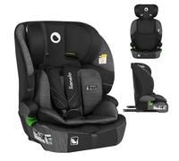 LIONELO Seggiolino auto LEVI FIX I-SIZE per bambini 76-150 cm fino a 18 kg, Gruppo 1 2 3, Protezione laterale, 10 livelli di regolazione del poggiatesta, installazione ISOFIX e Top Tether, R129 i-Size