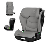 LIONELO Seggiolino Auto per Bambini NEAL I-SIZE Gruppo 2 3, da 100 a 150 cm Da circa 3 a 12 anni Montaggio ISOFIX o Cinture Poggiatesta regolabile Protezione laterale Braccioli, R129 (Grigio Chiaro)