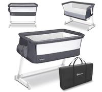 Lionelo Theo Baby Culla Lettino Grigio Scuro Culla Zustellbett Bambini