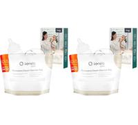 LIONELO ThermBag Sacchetti per Sterilizzatore Microonde, Sterilizzatore Biberon Microonde, Succhiotti, Tettarelle, Tiralatte, da Viaggio, Sacchetti 8 pz. Multiuso (Confezione da 2)