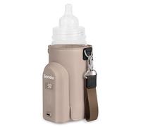 LIONELO Thermup Go Evo Scaldalatte Portatile per biberon per Neonati, Mantiene Liquidi caldi, 5 Temperature operative da 38 a 50°C Ricarica USB-C, Fino a 9 Ore di Funzionamento