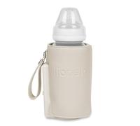 LIONELO Thermup Go Plus Scaldabiberon portatile con batteria integrata, mantiene caldi i liquidi, 5 temperature operative da 38 a 50°C Ricarica USB, 8 ore di Funzionamento Silenzioso Display LCD