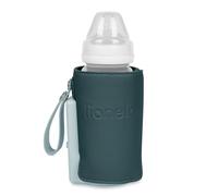 LIONELO Thermup Go Plus Scaldabiberon portatile con batteria integrata, mantiene caldi i liquidi, 5 temperature operative da 38 a 50°C Ricarica USB, 8 ore di Funzionamento Silenzioso Display LCD