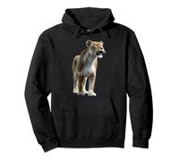 Lioness Cucciolo di Leone Lioness Mamma Leonessa Leoni Felpa con Cappuccio