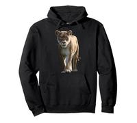 Lioness Cucciolo di Leone Lioness Mamma Leonessa Leoni Felpa con Cappuccio