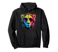 Lioness Cucciolo di Leone Lioness Mamma Leonessa Leoni Felpa con Cappuccio