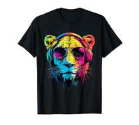 Lioness Cucciolo di Leone Lioness Mamma Leonessa Leoni Maglietta
