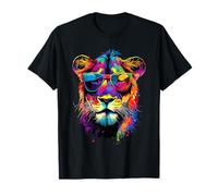Lioness Cucciolo di Leone Lioness Mamma Leonessa Leoni Maglietta