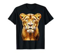 Lioness Cucciolo di Leone Lioness Mamma Leonessa Leoni Maglietta