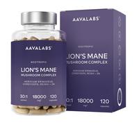 Lions Mane 18000mg 30:1 Nootropico Hericium Erinaceus Cordyceps Sinensis