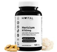 Lion's Mane 9750 mg. 120 capsule vegane per 4 mesi di trattamento. Estratto Natu