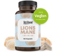 Lion's Mane ad alto dosaggio (180 capsule) noto come fungo criniera di