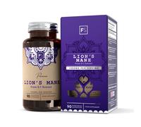 Lions Mane Criniera di Leone 90 Capsule 1000mg Hericium Erinaceus Memoria Vegano