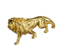 Lions Resine Miniature Figurine Base Stabile Ornamento Decorativo Per Ufficio Scrivania Spazio Vivere Stili Classici Accento Leoni Figurine Per Mensola