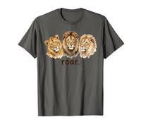 Lions Roar - Divertente ruggito Divertente per Gli Amanti dei Leoni Maglietta