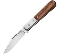 Lionsteel Clip lama M390, manico in legno di Santos, bolster e liner in titanio CK0112 ST