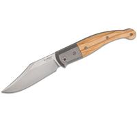 Lionsteel Gitano lama Niolox, manico in legno d'ulivo, bolster e liner in titanio GT01 UL