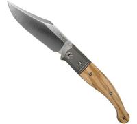 Lionsteel Gitano Olive wood GT01 UL coltello da tasca, Gudy van Poppel design