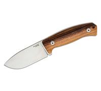 Lionsteel Lama Fissa M390 lama satinata, manico in legno di Santos, fodero in pelle M2M ST