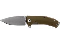 Lionsteel Liner Lock Lama Sleipner, manico G10 VERDE, IKBS KUR GR