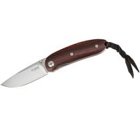 Lionsteel MINI manico in legno Santos, lama D2, con fodero 8210 ST