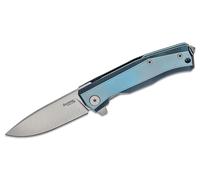 Lionsteel Myto Coltello pieghevole lama M390, manico in titanio BLU MT01 BL