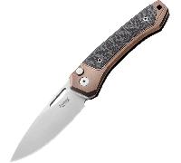 LionSteel Twain CPM MagnaCut Satinato, Manici in Titanio Bronzo / Fibra di Carbonio TW BR CF
