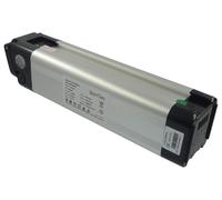 LionTec Batteria E-Bike 24V 26 V 10Ah Argento Prophete Mifa Rex ZL0710