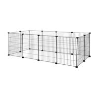 lionto Recinto Metallo per Conigli e Piccoli Animali 144 x 74 x 46 cm 12