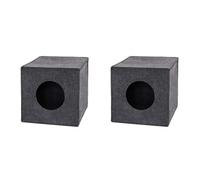 lionto Tana per gatti in feltro stabile adatta a scaffali e sistemi modulari, 33x37x33 cm, cuccia pieghevole a cubo autoportante, facile da pulire, senza cuscino accogliente, grigio scuro