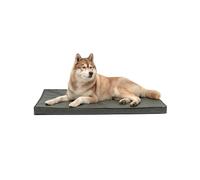 lionto Tappetino Ortopedico con Memory Foam, 118 x 80 cm, Grigio