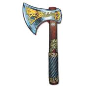 Liontouch - Ascia Vichinga | dai 3+ Anni | Giocattolo Medievale in Gommapiuma di Capo Harald per Piccoli Guerrieri e Giochi da Berserker | Arma Sicura per Costumi e Travestimenti da Bambino