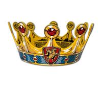 Liontouch - Corona da Cavaliere in Gommapiuma per Ragazzi - età 3-6 | Giocattolo per Giochi di Ruolo per Bambini a Tema Cavaliere Medievale | Accessorio Regolabile per Travestimenti e Costumi Regali