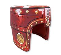 Liontouch Elmo Medievale Rosso per Bambini - Nobile Cavaliere, 3-8 Anni | Elmo Morbido In Gommapiuma, Taglia Unica | Costume Da Cavaliere, Giochi Di Ruolo & Avventure Medievali