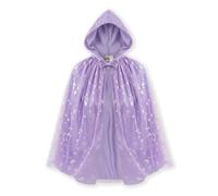 Liontouch Mantella da Principessa Farfalla - Costume Viola per Bambine, 3+ | Mantello Con Cappuccio, Taglia Unica, Con Farfalle | Per Travestimenti Da Principessa E Fata, Giochi Di Ruolo E Fiabe