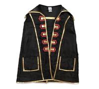 Liontouch Mantello Pirata per Bambini - Captain Cross, 3-8 Anni | Captain Cross, Mantello Da Capitano - Per Costume Pirata, Travestimenti, Giochi Di Ruolo E Avventure Da Bucaniere