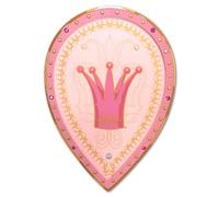 Liontouch - Scudo per Bambina, Regina Rosa | Scudo Giocattolo per Bambine, in Schiuma Eva, Gioco di Ruolo Tema Medievale | Accessori per Costume da Regina, Travestimenti, Carnevale, Feste in Maschera