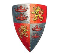 Liontouch - Scudo Principe Cuor di Leone - età 3-8 Anni | Giocattolo Medievale in Gommapiuma per Avventure Cavalleresche | Accessorio per Giochi di Ruolo, Battaglie, Travestimenti, Costumi da Bambini