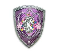 Liontouch - Scudo Principessa Unicorno per Ragazze - età 3-6 Anni | Giocattolo per Gioco di Ruolo per Bambine con Fiori | Accessorio Sicuro Durevole in Gommapiuma per Travestimenti, Cosplay e Costumi