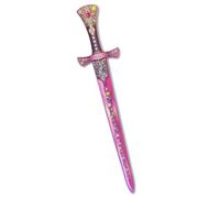 Liontouch Spada Giocattolo da Principessa di Cristallo - Medievale, 3+ | Design Rosa E Argento Con Leonessa | Spada In Gommapiuma Per Travestimenti, Costume Da Principessa E Giochi Di Ruolo