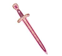Liontouch - Spada in schiuma rosa regina per ragazze - Per bambini dai 3 ai 6 anni | Spada giocattolo rosa in stile medievale scintillante | Accessori sicuri e durevoli per travestimenti reali